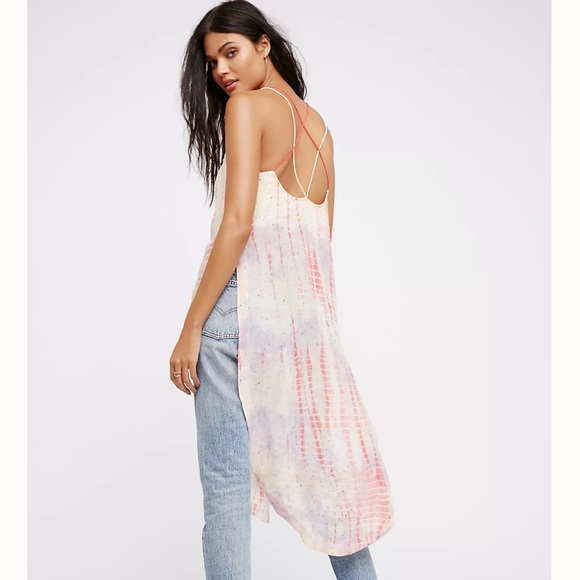 Free People Chiffon Remember When Maxi Top S - Picture 3 of 16